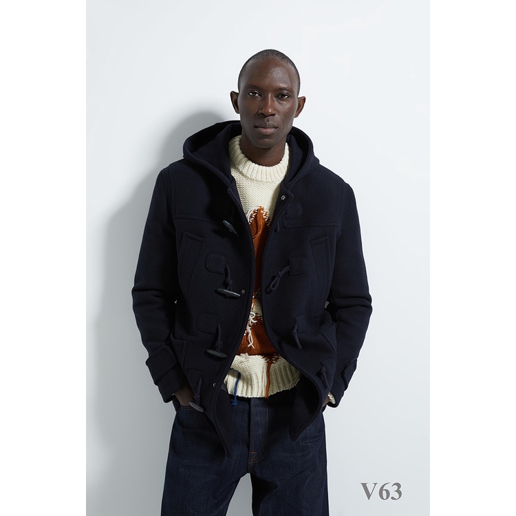 Áo dạ nam hiệu Zara Man đẹp nhất 2022, áo khoác dạ này có cả Bigsize cho người béo mập