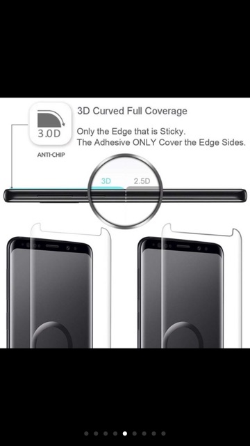 KÍNH CƯỜNG LỰC FULL KEO SẤY TIA UV SAMSUNG S7E S8 S8 PLUS S9 S9 Plus Note 8 Note 9