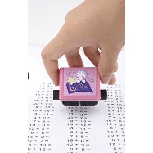 Con lăn. Máy Tạo. Máy In Phép Toán Cộng Trừ Ngẫu Nhiên Mini