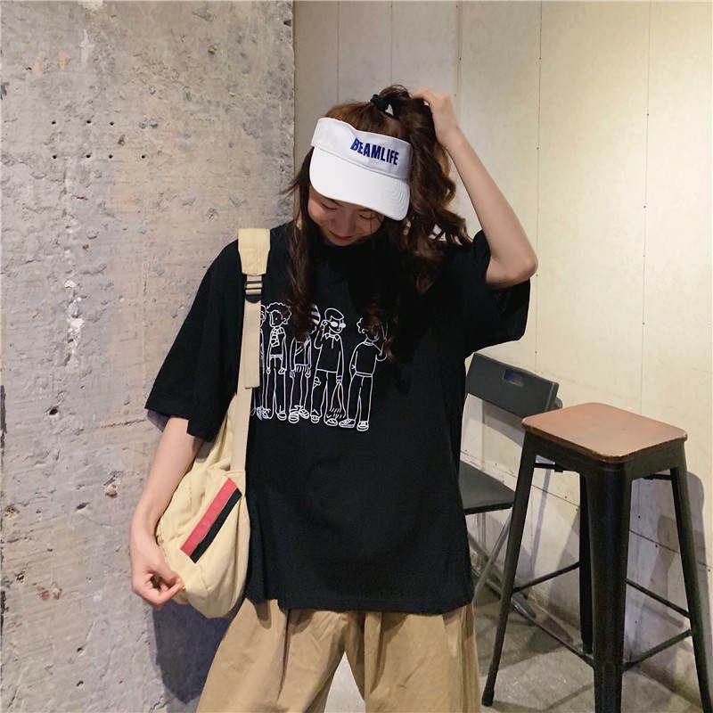 Áo thun tay lỡ Unisex 5 phong cách