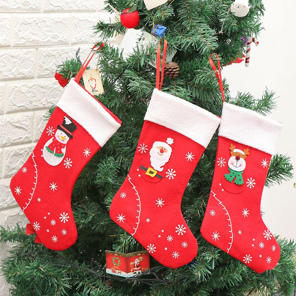 1 Chiếc Tất Treo Trang Trí Cây Thông Noel