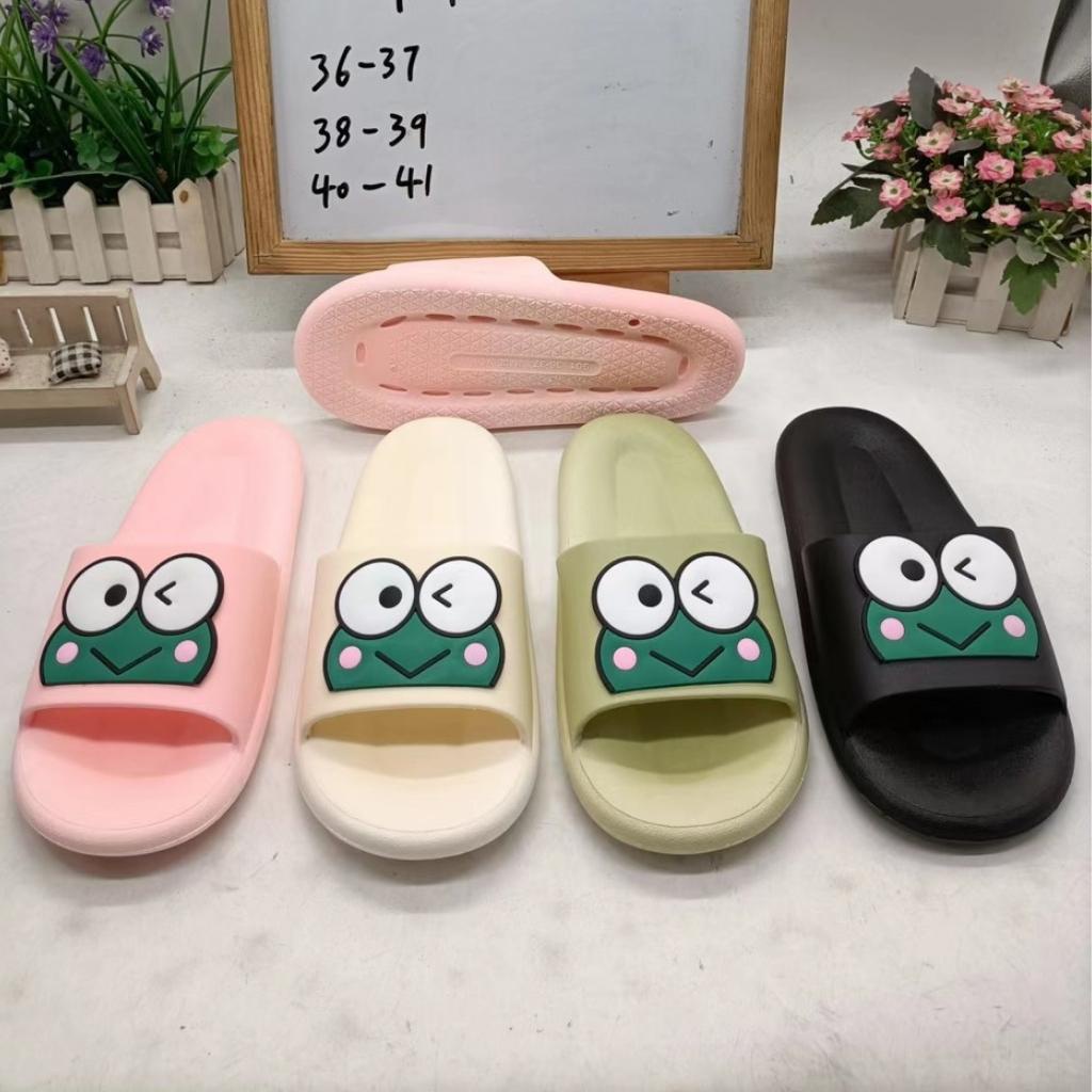 Dép quai ngang bánh mì ếch xanh FROG cực mềm và êm