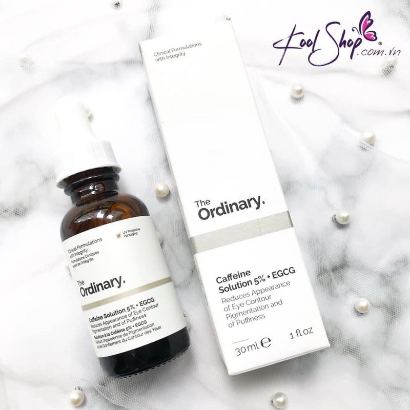 💕 Serum dưỡng mắt giảm thâm, nhăn, bọng mắt The Ordinary Caffein Solution 5% + EGCG 💕