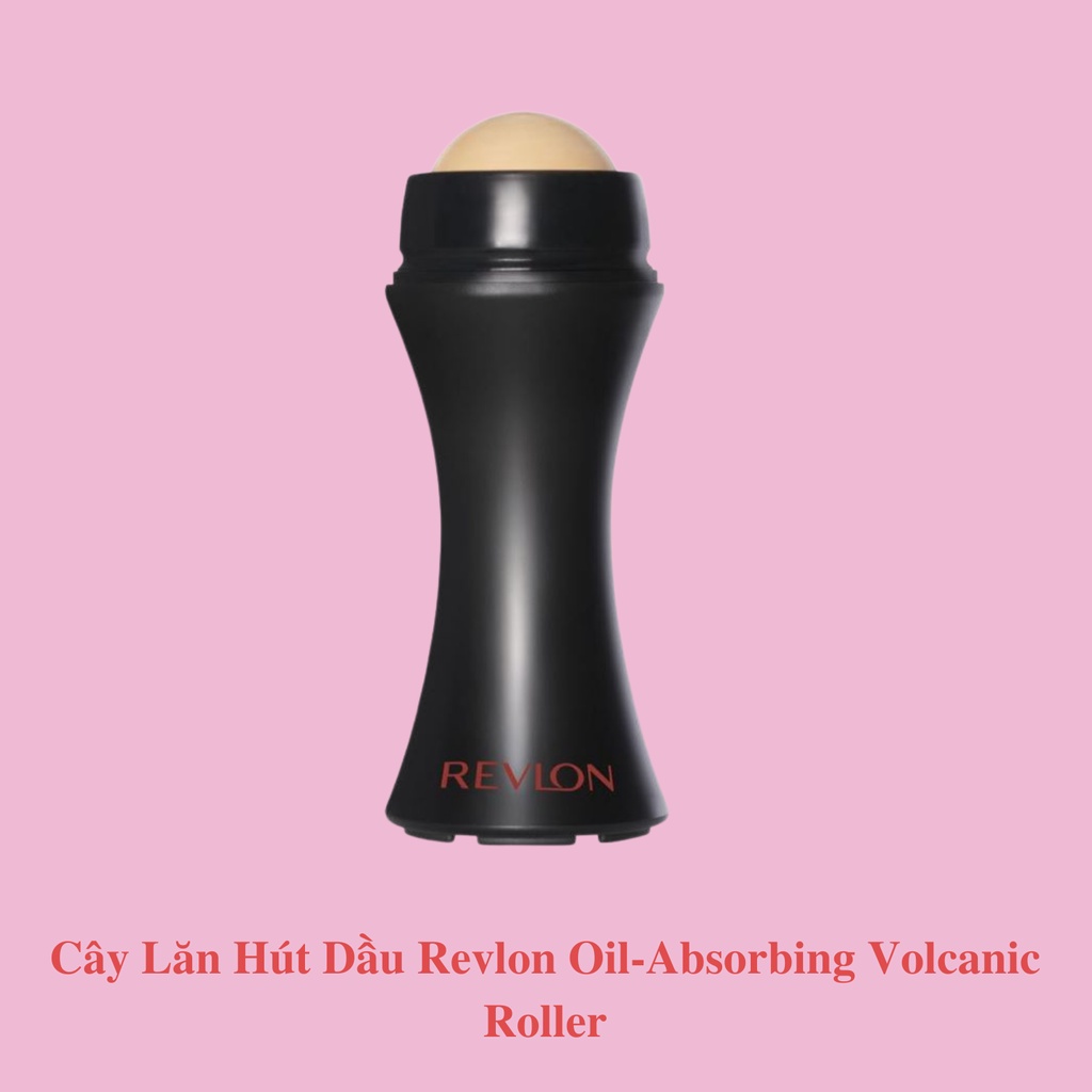 Cây lăn hút dầu, bã nhờn, massage mặt bằng Đá núi lửa REVLON giúp hút dầu và cặn bã nhờn từ sâu bên trong lỗ chân lông