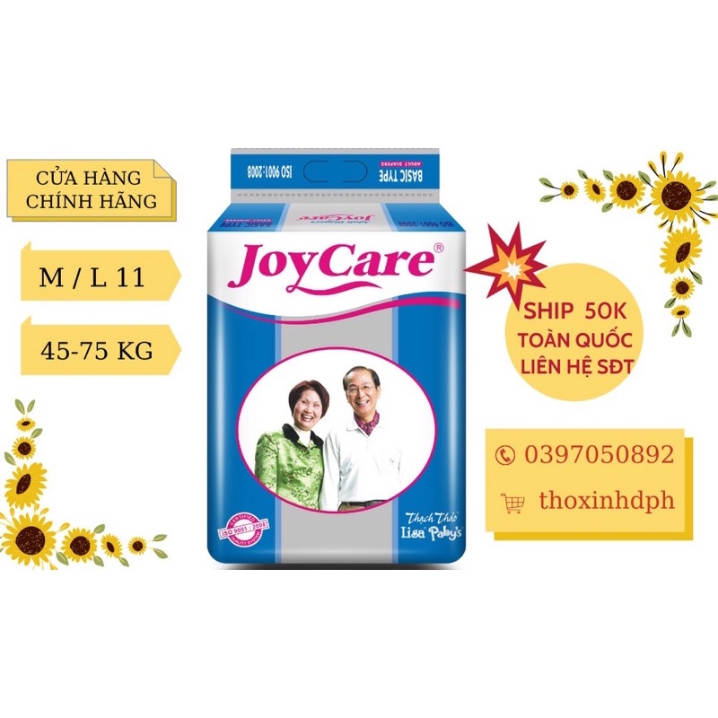 Bộ 100 miếng bỉm người già JoycareszM/L(50-75kg)