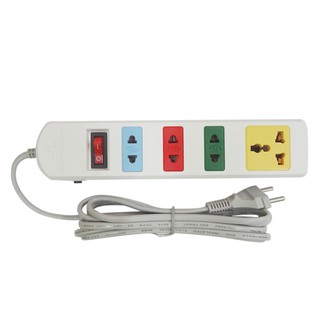 Ổ CẮM ĐIỆN CHỊU NHIỆT HONJIANDA DÀI 3M 4 Ổ CẮM CÓ CÔNG TẮC