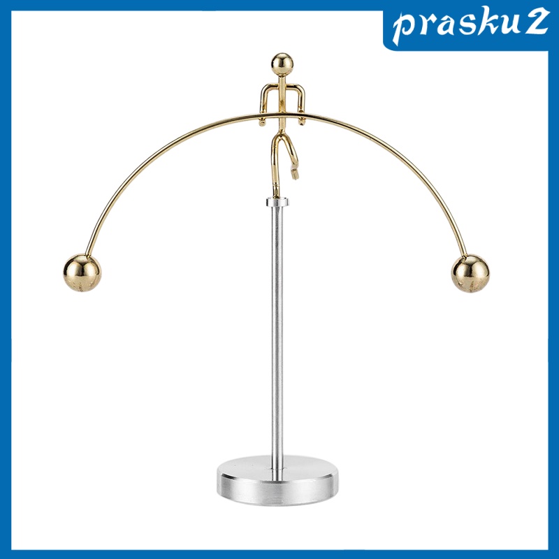 [PRASKU2] Metal Balance Physics Toy Pendulum Balance Balls Science Home Decor Gift