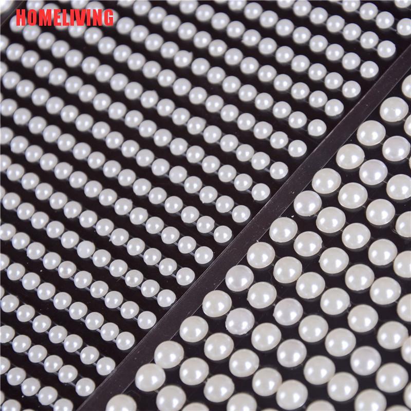 Miếng Dán Acrylic Ngọc Trai Trắng Tự Dính Đồ Chơi Cho Bé DIY