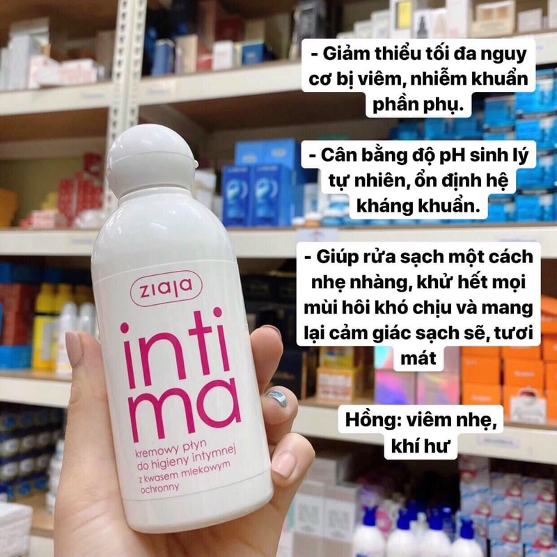 Dung dịch vệ sinh INTIMA ZIAJA .