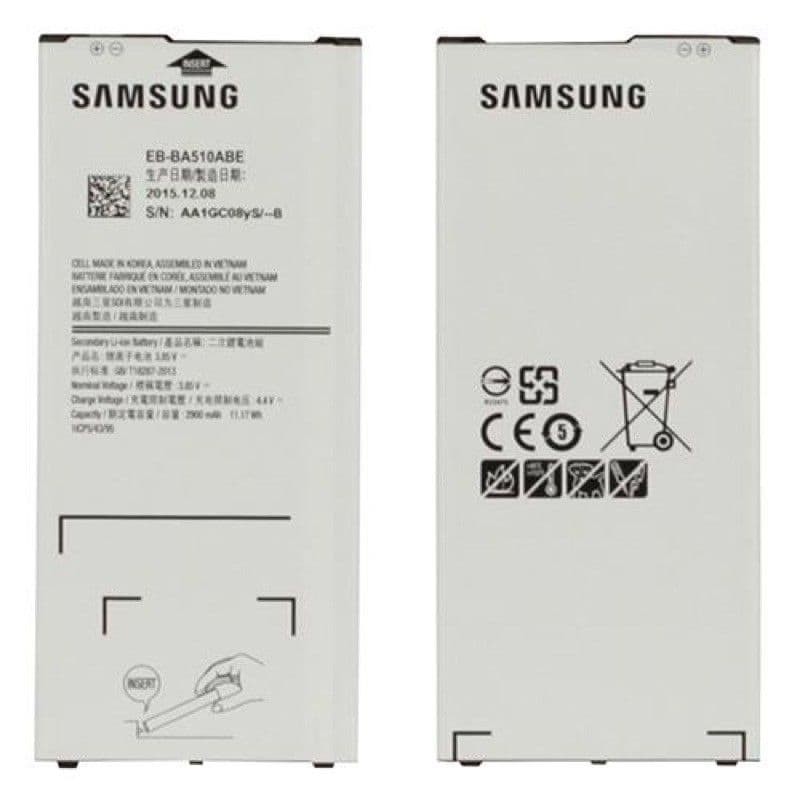 Pin chính hãng Samsung bóc máy Galaxy A5 2016 A510