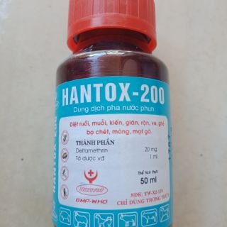 Diệt côn trùng hantox - 200 50ml