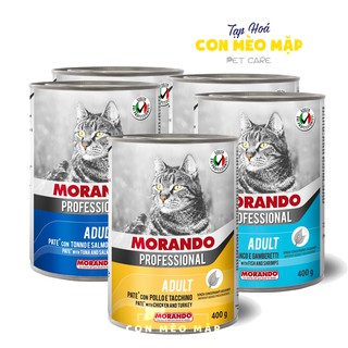 Hộp pate cho mèo Morando 400g (Miglior Gatto vị mới)