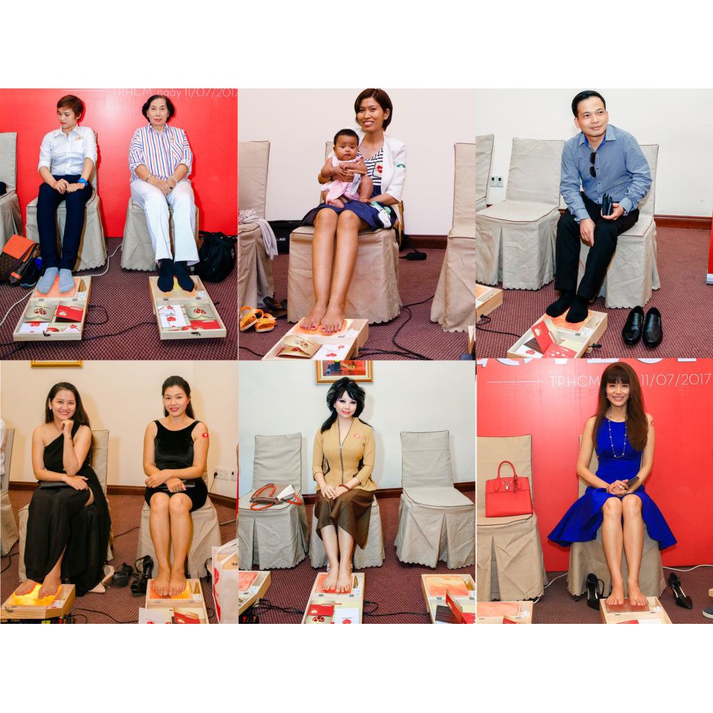 Hộp Đá Muối Massage Chân LoveStone Standard - Hàng Chính Hãng 100%