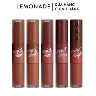 Combo 5 son Lemonade Perfect Couple Lip Fashionistar (5 cây x 8g)