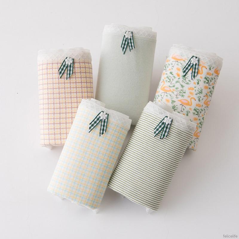 Quần Lót Phối Ren Xinh Xắn Dành Cho Nữ