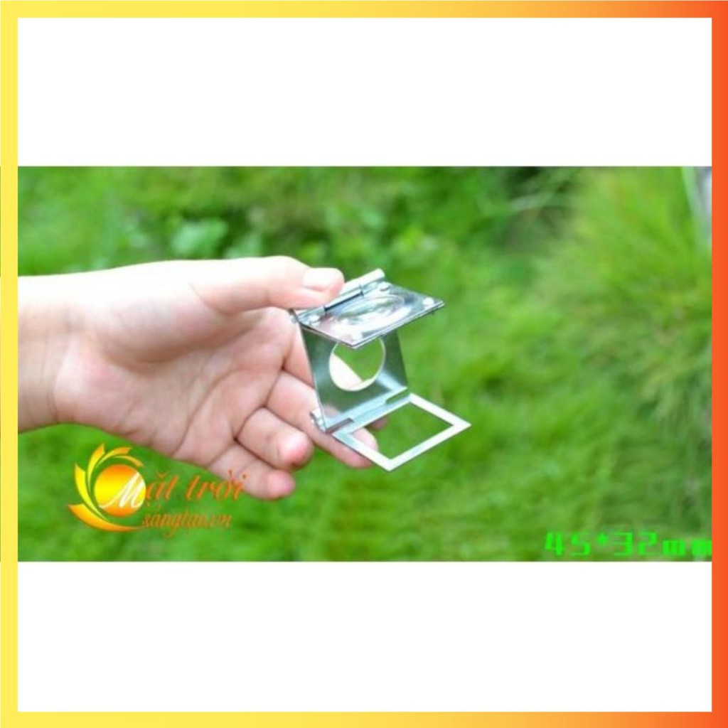 Kính lúp mini 10X có thước đo V1