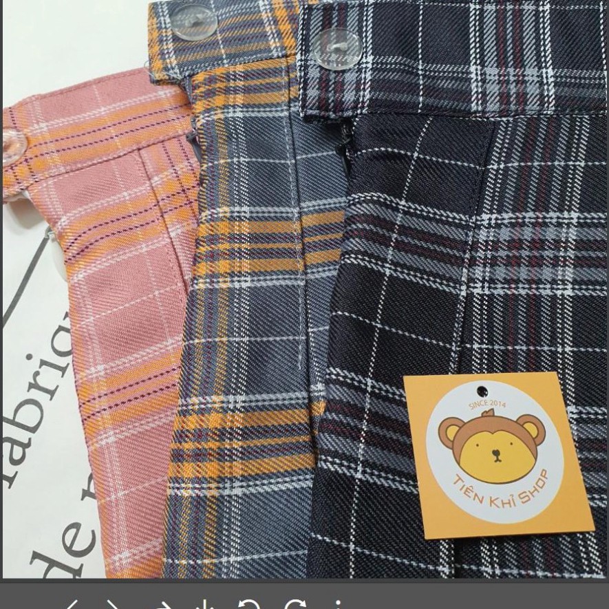 Váy ngắn tennis xếp ly màu trơn học sinh bạn nữ dễ thương TENNISCC