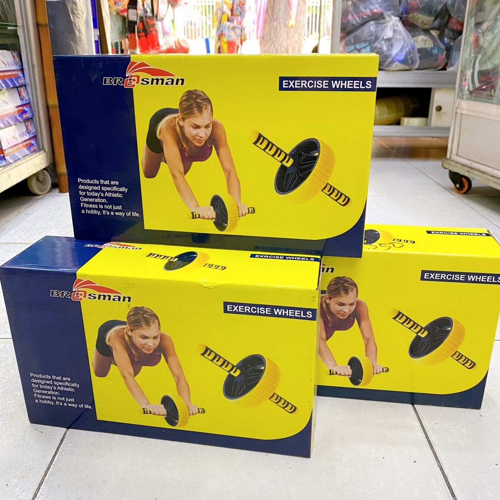 Con lăn tập cơ bụng cao cấp chính hãng Brosman - LYLYSPORTS