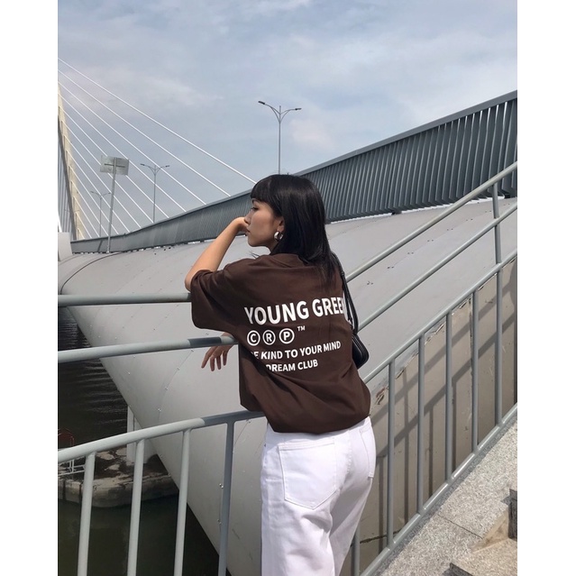 Áo Thun Young Green The Dream Club Ver2 Tshirt - Thun 100% cotton định lượng vải dày 250gsm