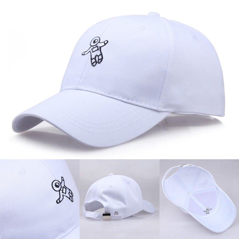 Lanfy1 Nón Lưỡi Trai Thêu Hình Phi Hành Gia Thời Trang Dành Cho Cả Nam Và Nữ