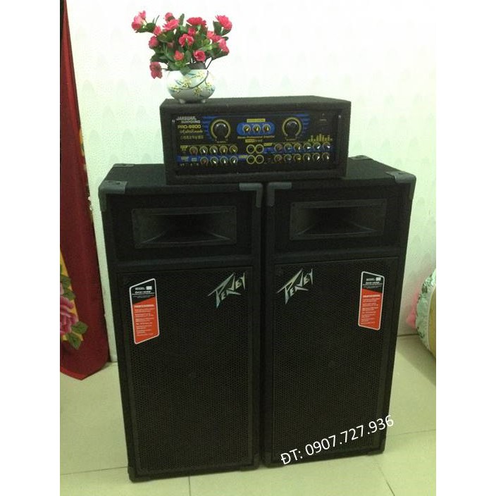 Dàn âm thanh Penvey 4 bass + Amply 12 sò công suất lớn
