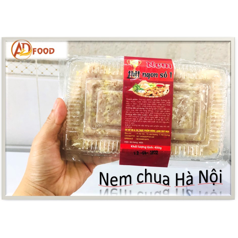 nem chua rán hà nội hộp 500gr chất lượng cao