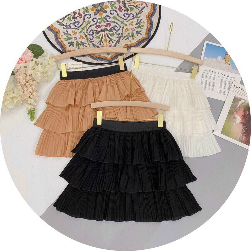 Chân váy 3 tầng  dáng ngắn xòe hàng Quảng Châu!!! | BigBuy360 - bigbuy360.vn