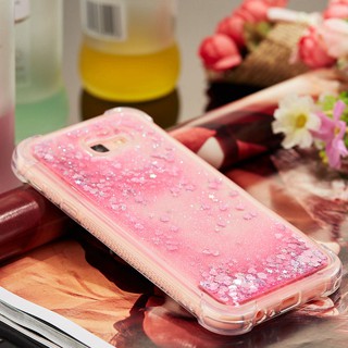 Ốp lưng cát chảy lấp lánh chống sốc cho Samsung Galaxy A7 2017