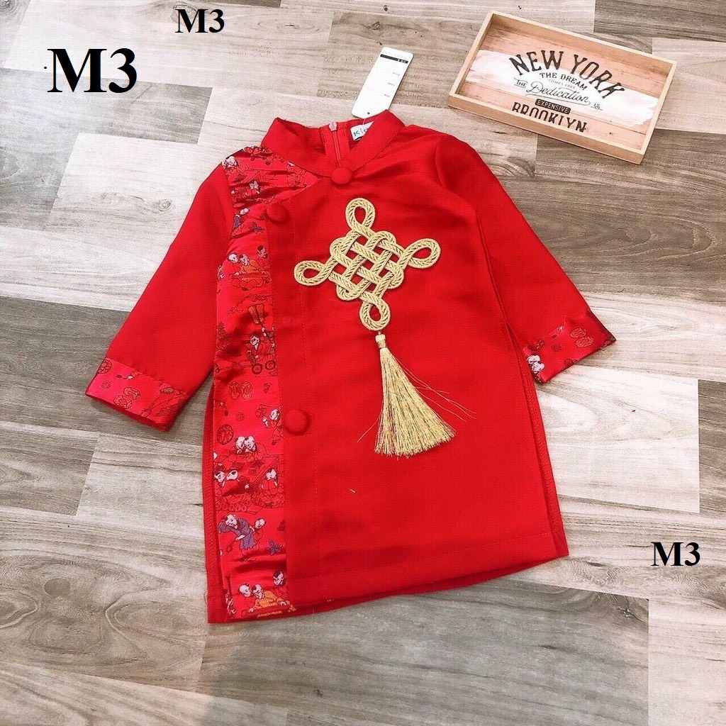 Áo dài cách tân cho bé trai, CÓ NHIỀU MẪU,  Hàng thiết kế cực xinh