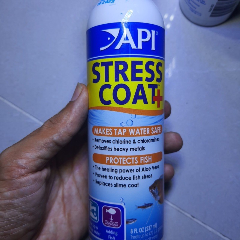 nước dưỡng cá stress coat 237 ml