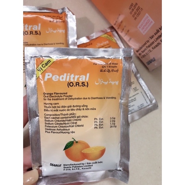 Oresol Bù nước và điện giải hàng Nhập Khẩu Pakistan