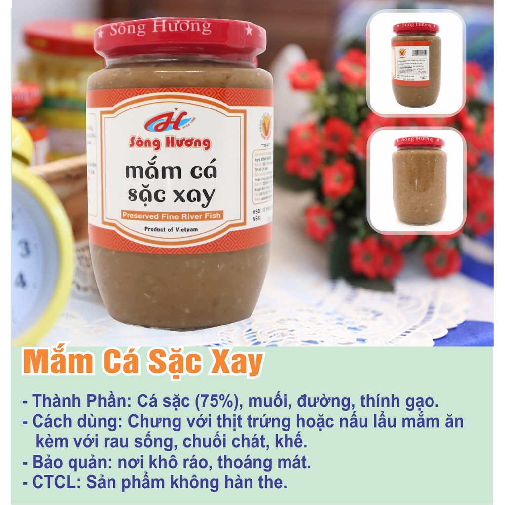 Mắm Cá Sặc Xay Sông Hương Foods Hũ 400g - Nấu lẩu mắm , Chưng trứng , ăn kèm cơm , bún | BigBuy360 - bigbuy360.vn