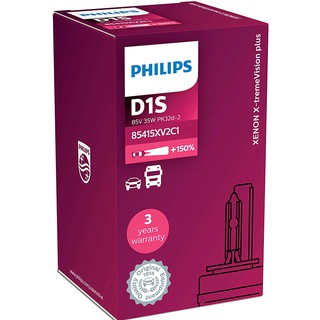 Đèn Xenon Philips D1S 85415XV2C1 - 85V/35W - Tăng sáng 150%