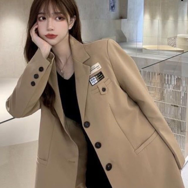 Áo vest blazer phiên bản mới nhất phong cách Hàn Quốc