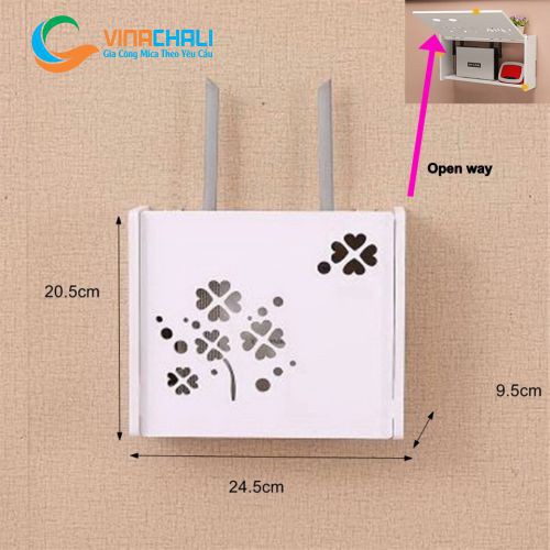 Kệ Để Model Wifi Treo Tường Loại Bé