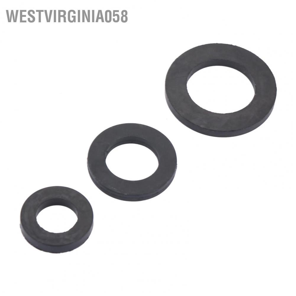 Westvirginia058 12pcs Washer Ring Shower Faucet Water Pipe Rubber Replacement for Sealing
