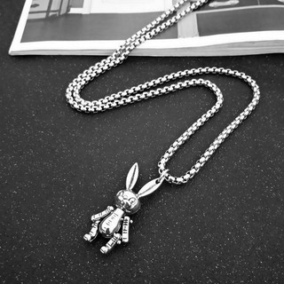 Vòng cổ thỏ Dây chuyền Tiêu Chiến thiết kế thời trang phong cách Hàn Quốc