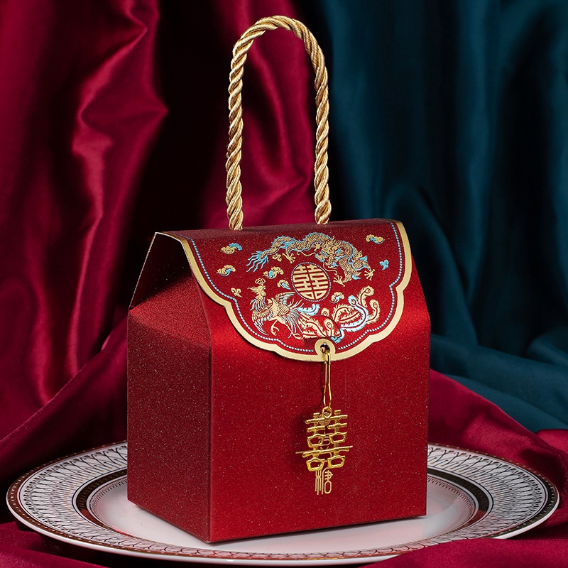 Set 5 Hộp Quà Đựng Kẹo Cưới / Sinh Nhật / Quà Tặng