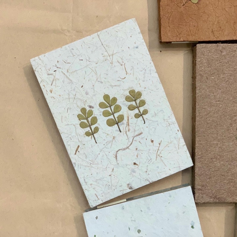 Sổ tay handmade Lá Mộc - Hoa Lá Cỏ