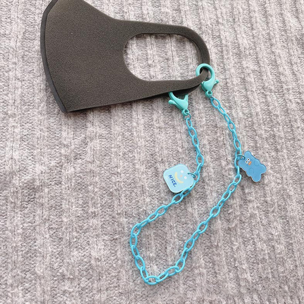 (Hàng Mới Về) Dây Đeo Mặt Nạ Chống Thất Lạc Hình Thú Hoạt Hình Dễ Thương Cho Trẻ Em