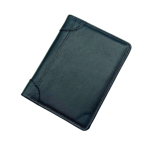 Ví da cao cấp nam, bóp nam da bò kiểu dáng đứng.