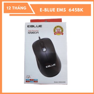 Chuột máy tính có dây E-Blue EMS 645BK - Hàng Chính Hãng