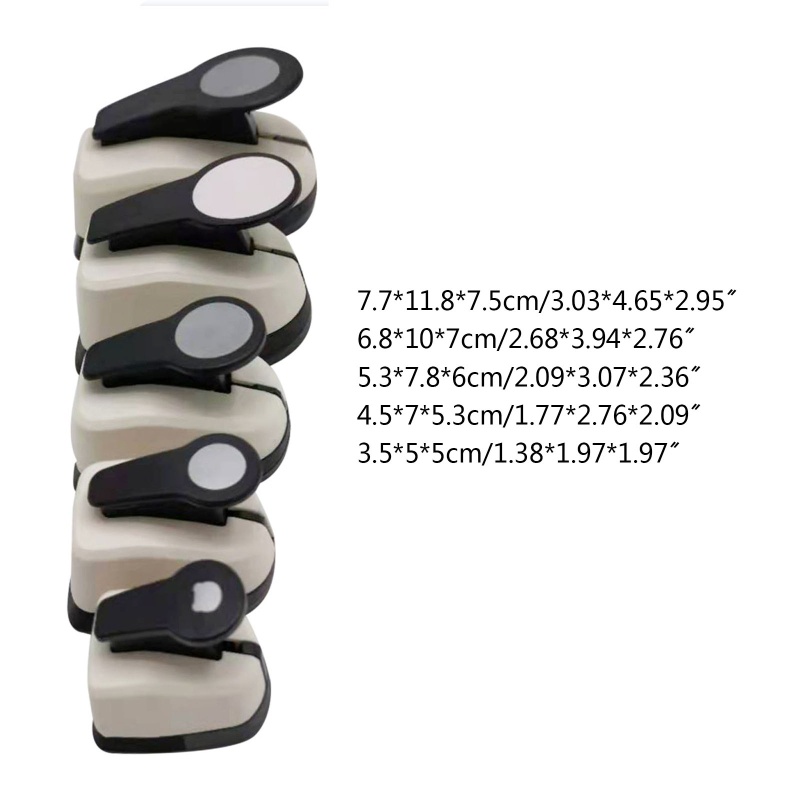 Dụng Cụ Bấm Lỗ Giấy Hình Tròn Chuyên Dùng Làm Thẻ/ Đồ Thủ Công Mỹ Nghệ