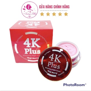 Kem mụn 4k plus goji berry đỏ thái lan