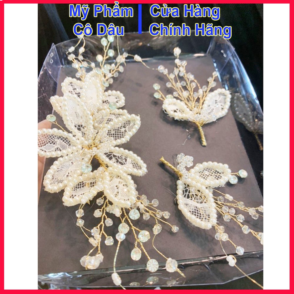 Cài Tóc Cô Dâu ( sét 3 cái)