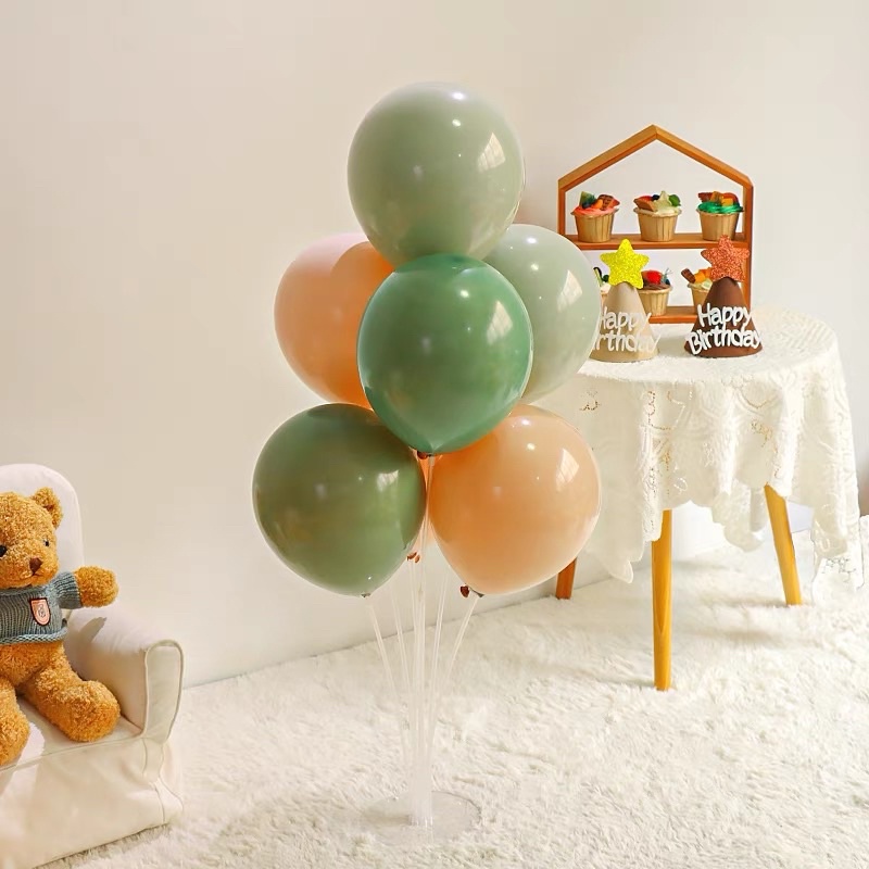 Trụ bóng 7 cây( kèm bóng và tặng bơm) tone màu đặc biệt mới