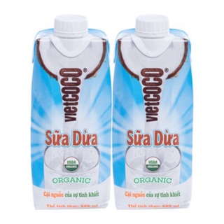 Sữa dừa organic vietcoco 500ml