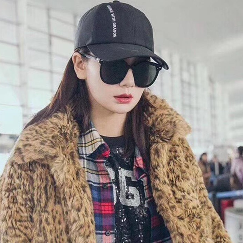 Kính Mát Phân Cực Mặt Tròn Phong Cách Hàn Quốc Thời Trang Cho Nam Và Nữ