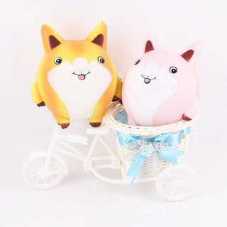 Chính hãng Sunny Squishy - Cáo vàng mũm mĩm (13x11x6cm)-H112