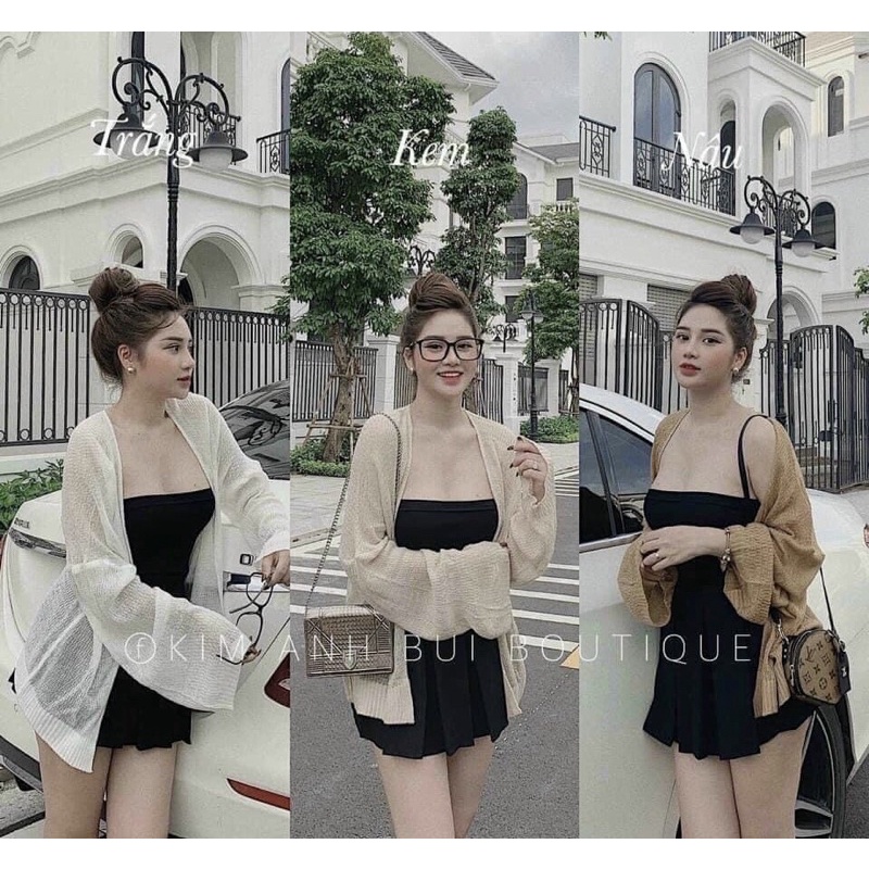 ÁO KHOÁC CARDIGAN FORM RỘNG (KÈM VIDEO HÌNH THẬT)